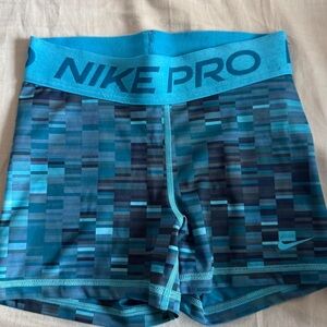 Nike Pro Blue Shorts